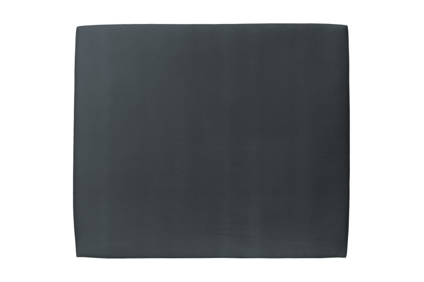Tête de lit 200 cm Tapissée - Tissu Velours Gris Anthracite
