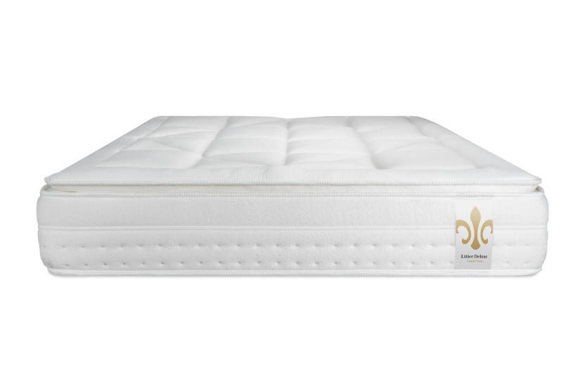Matelas 140x190 cm Ressorts ensachés et Mémoire de forme - Vingt-Huit PLUS