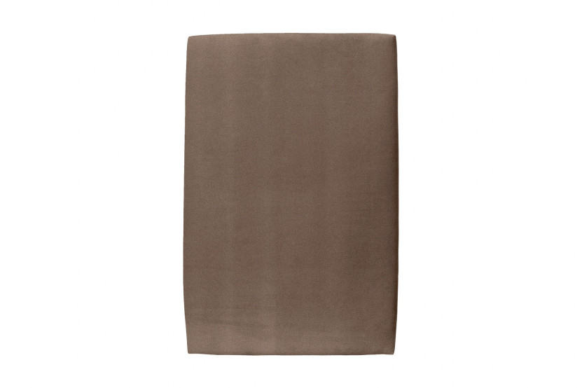 Tête de lit 90 cm Tapissée - Tissu Velours Taupe